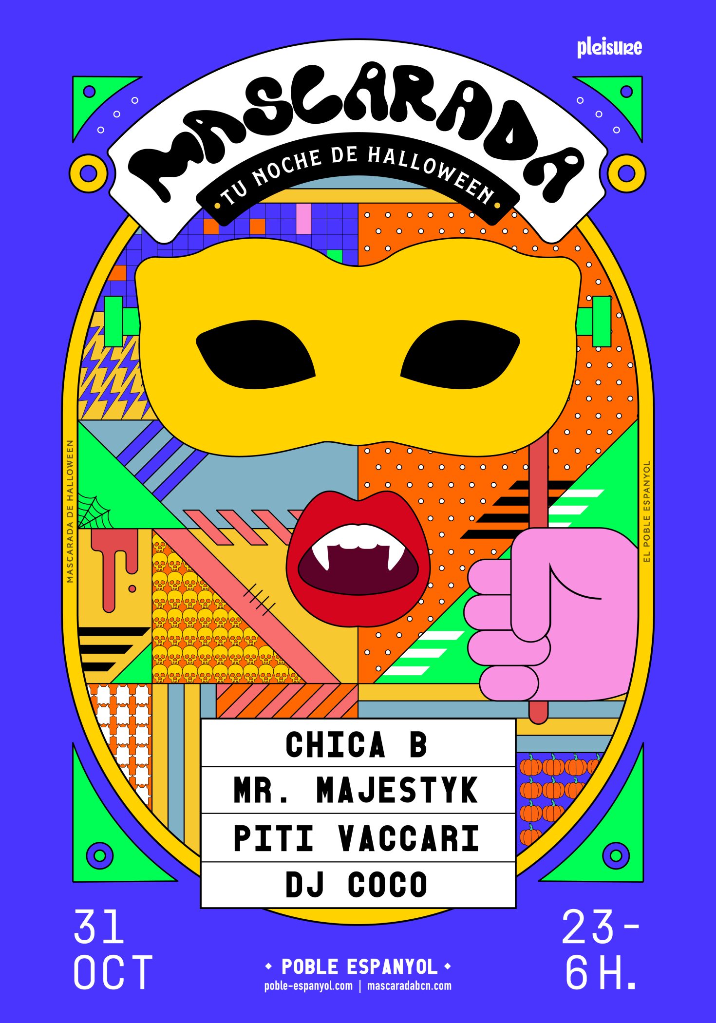 mascarada tu noche de halloween